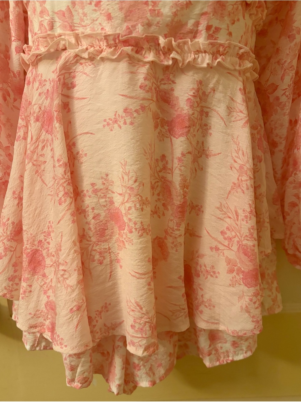 Altar'd State Pink Floral Romper - Picture 8 of 12